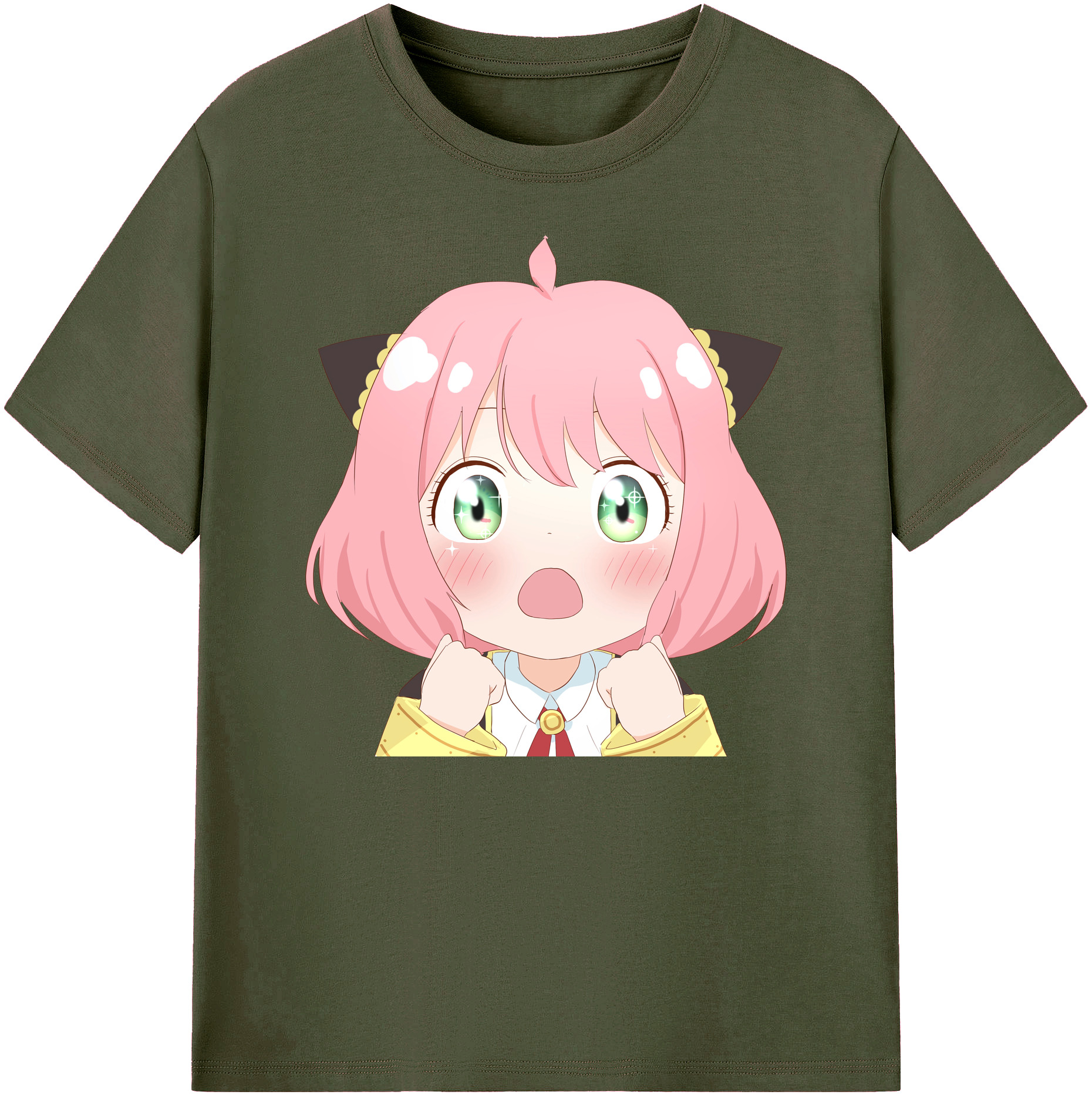 （画像用） SPY×FAMILY间谍家家酒 綿100％ メンズ半袖Tシャツ｜肌触りやわらか＆通気性